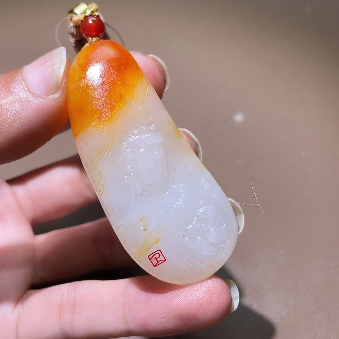 和田玉颈饰未镶嵌Z6