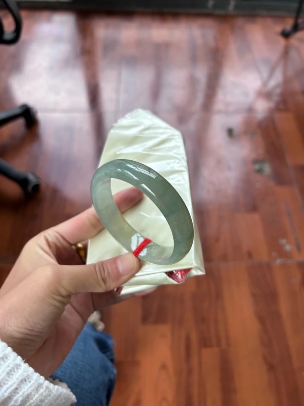 糯冰蓝水手镯（58.5-15.1-7.7）