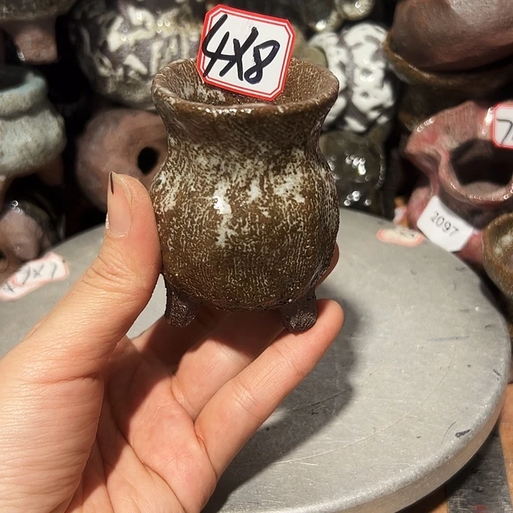 粗陶花盆制作就这样的