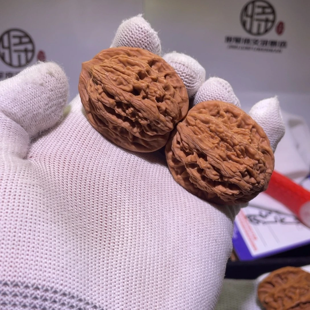 文玩核桃把件812 虎头