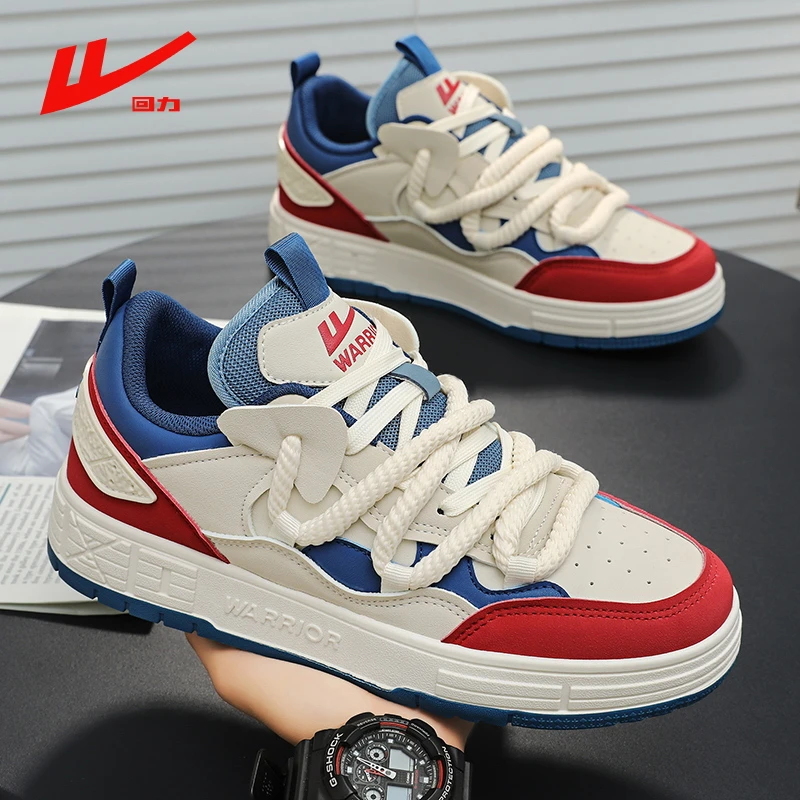 回力情侣款板鞋2025新款春季百搭学生潮鞋男大码本命年休闲鞋子女