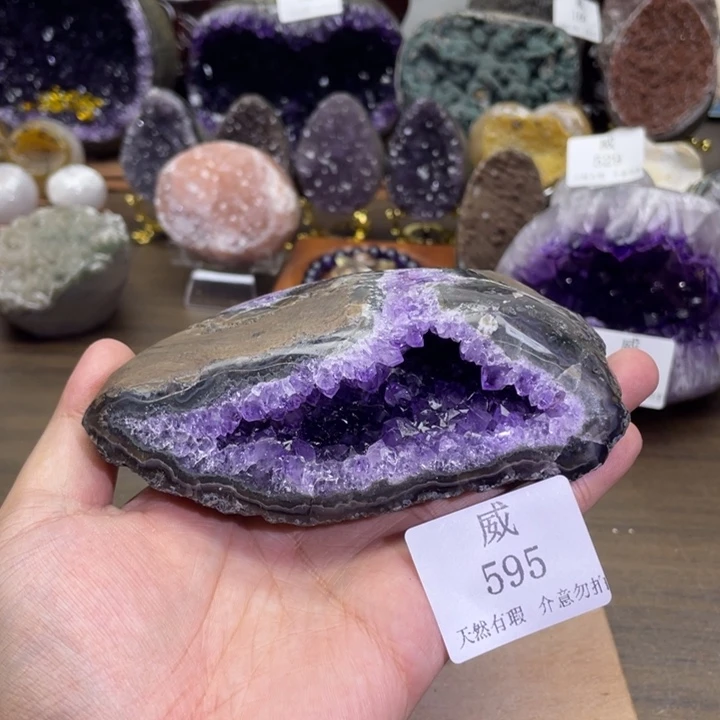 水晶珠宝半成品未镶嵌
