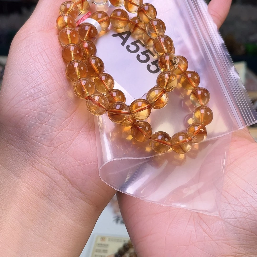 S***i手链水晶未镶嵌555黄水多样性发一