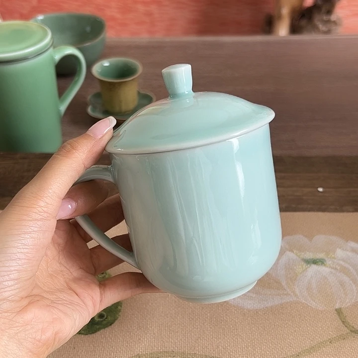 小米茶器龙泉青瓷