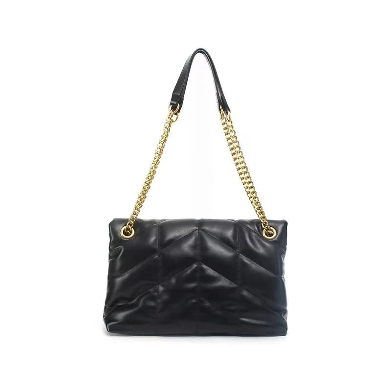 【HIEI】定制款云朵包单肩女包 Y2268 黑色（尺寸30*10*18.5）