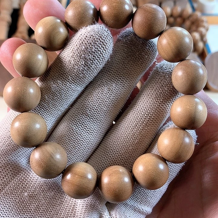 檀香木手串/手链啥****雄1.5顺纹微瑕福利款