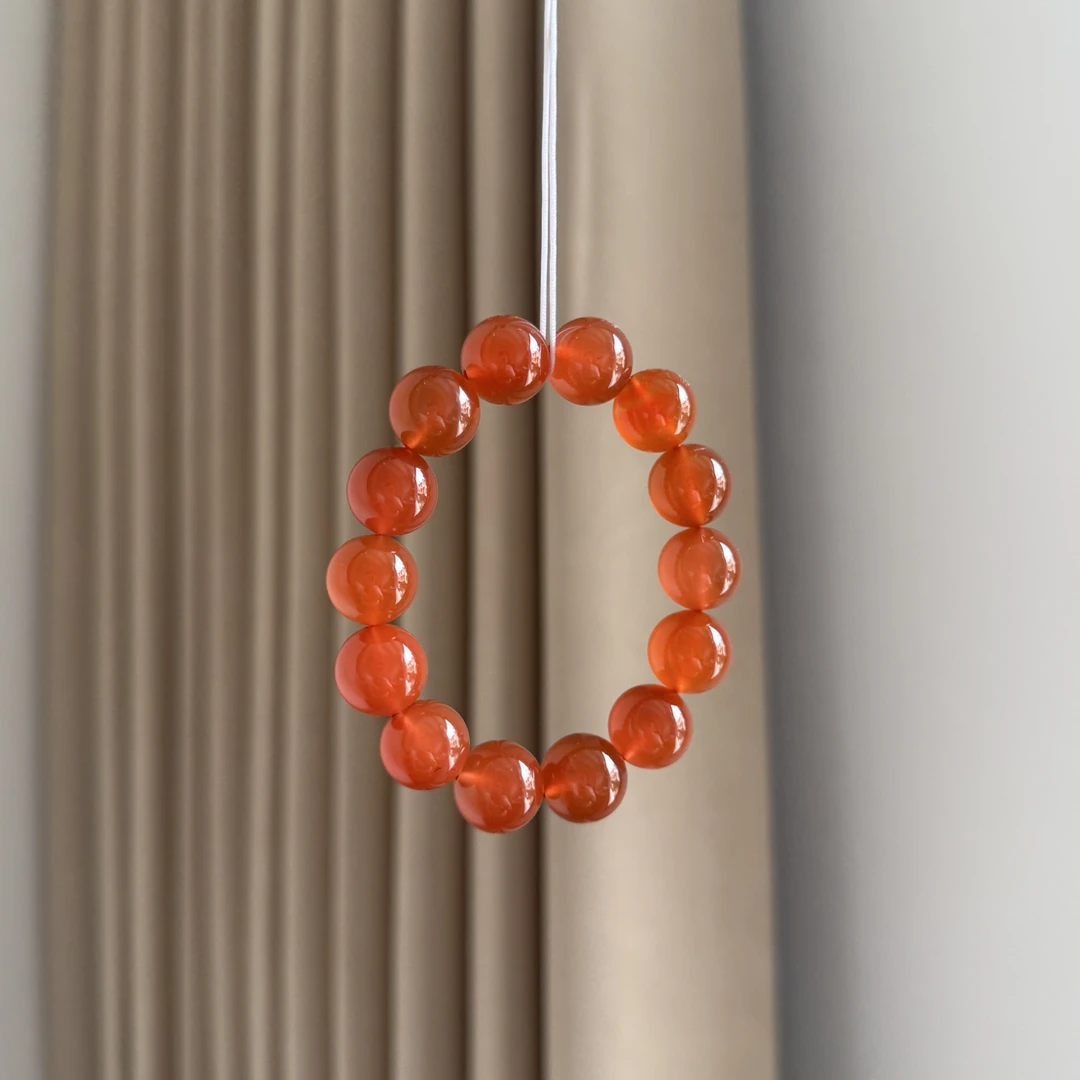 12mm南红冰红手串