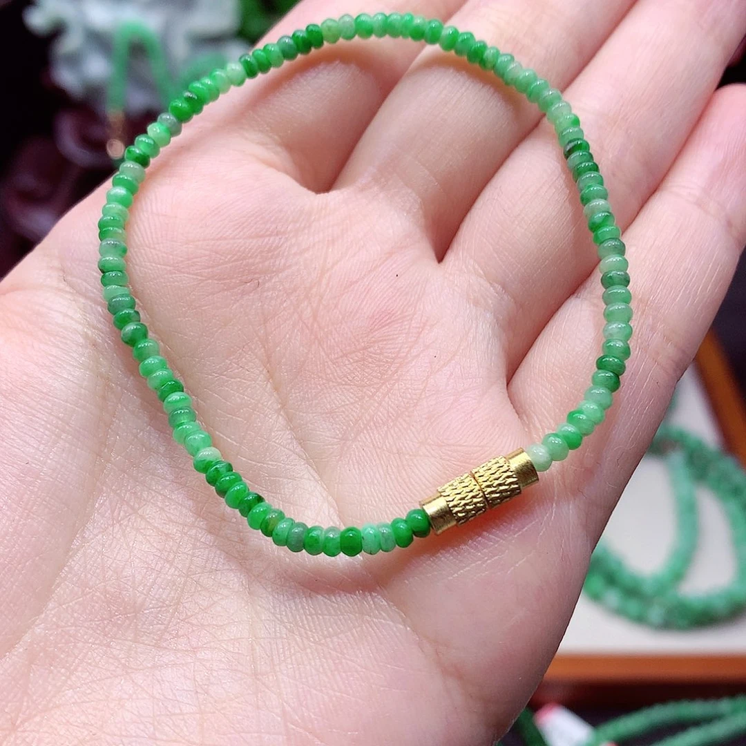 翡翠未镶嵌手链翡翠
