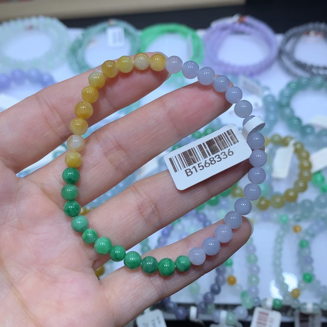 未镶嵌手链翡翠天然