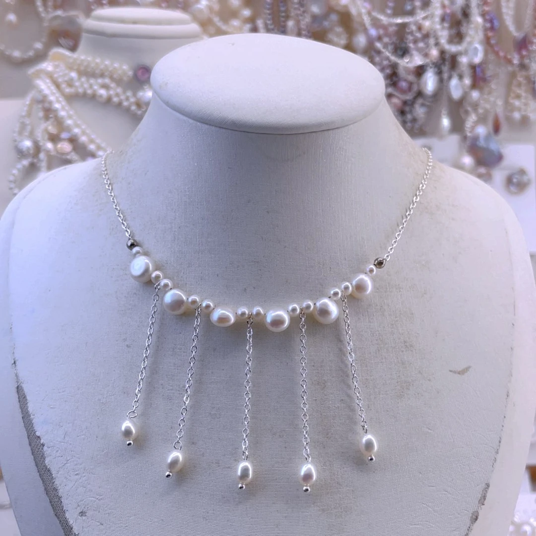 未镶嵌耳饰淡水珍珠