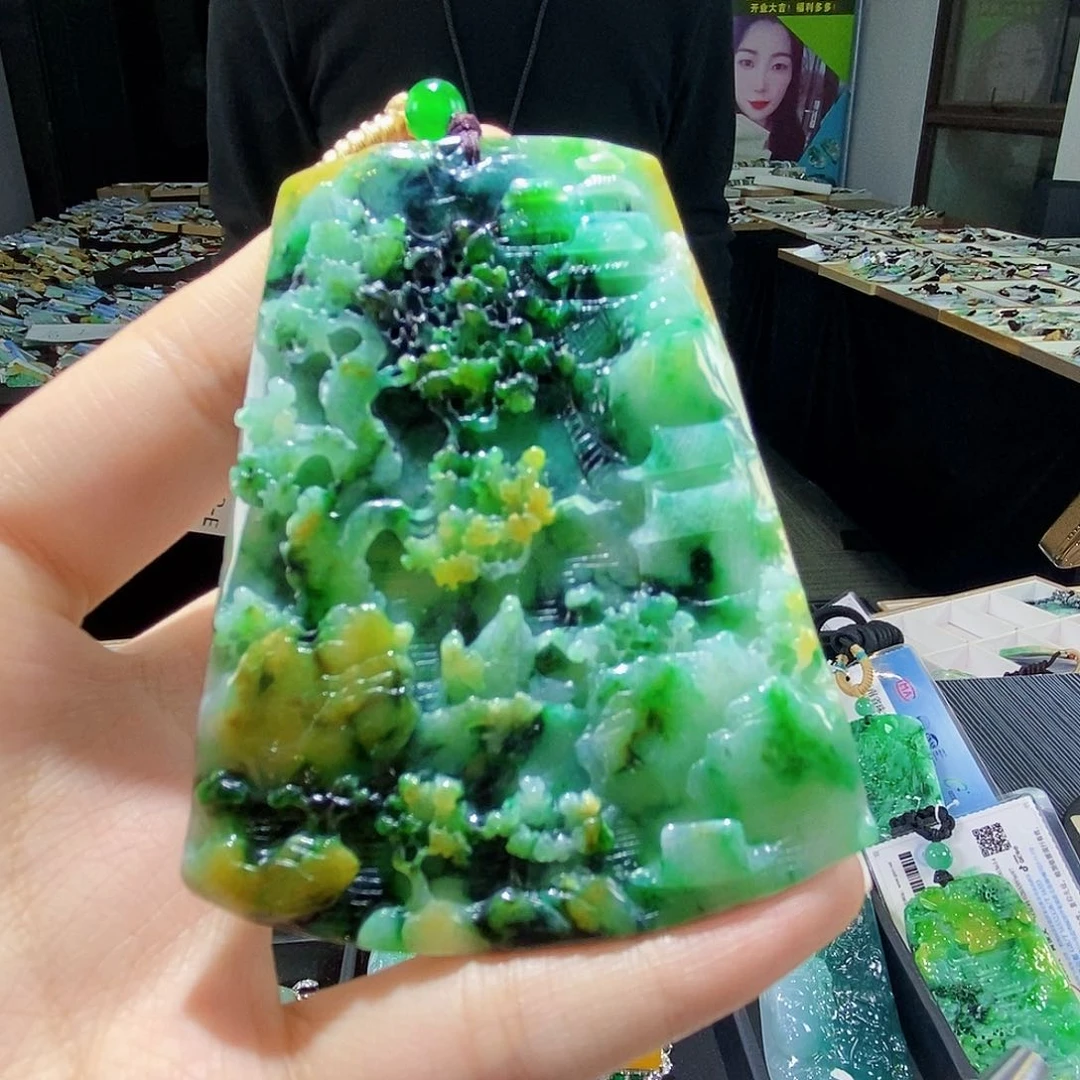 颈饰未镶嵌翡翠翡翠