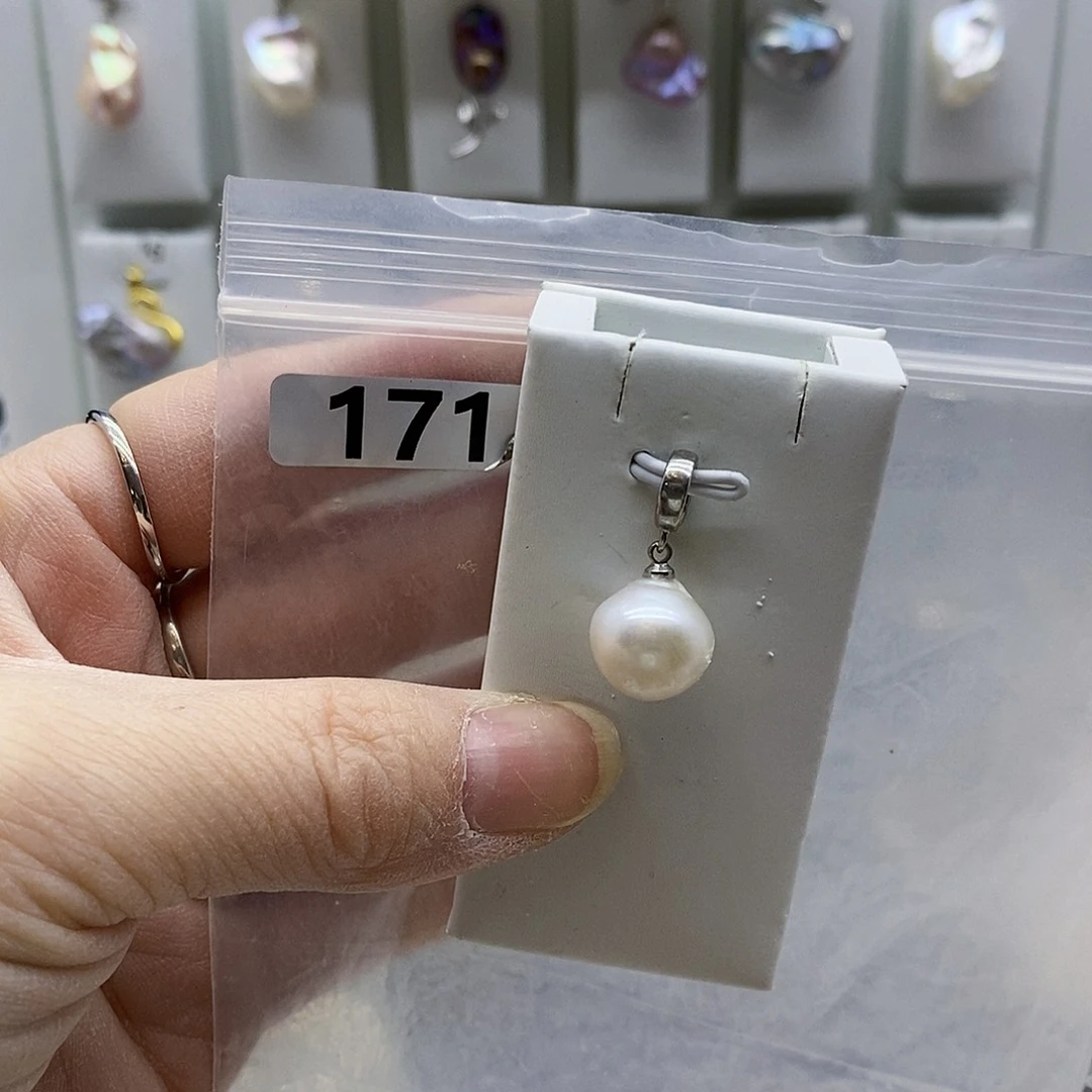 颈饰合金淡水珍珠