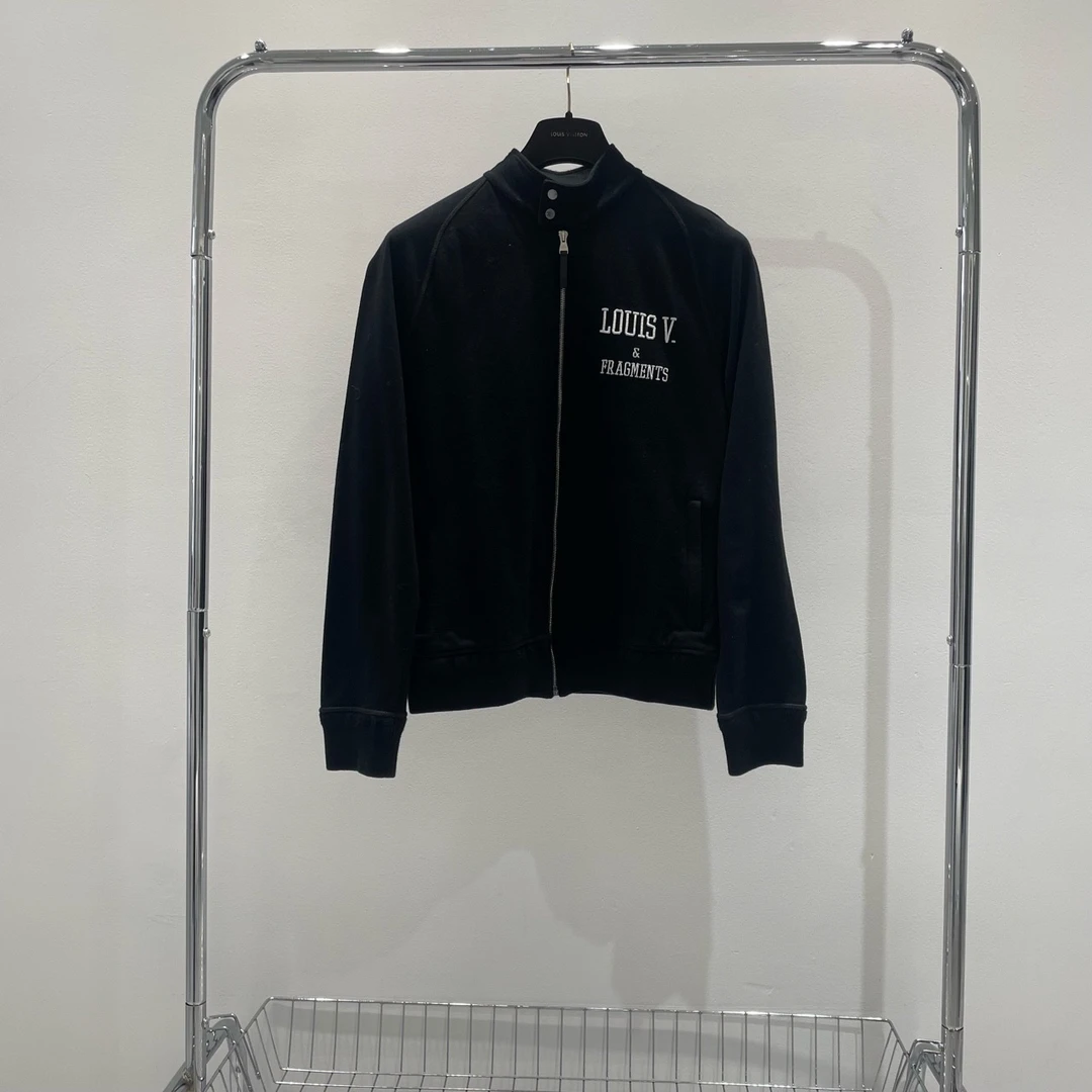 lv louis vuitton 藤原浩联名黑色夹克尺码m 成色99新 yy00356