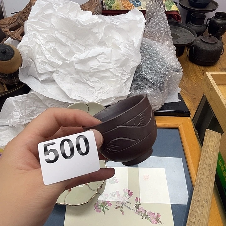 瓷片呀工艺品摆件瓷器摆件正能量