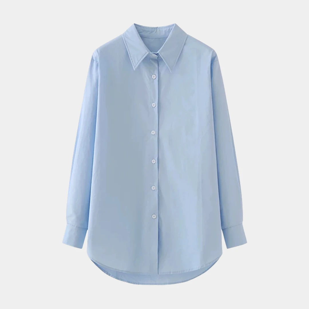 *25年春新款显瘦时尚百搭纯色衬衫（25CY0333-619）