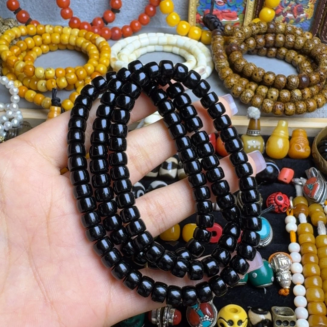 泥塑泥塑藏式108念珠