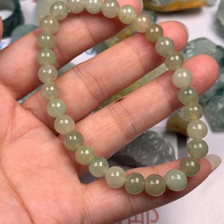 梅***姐翡翠未镶嵌颈饰翡翠