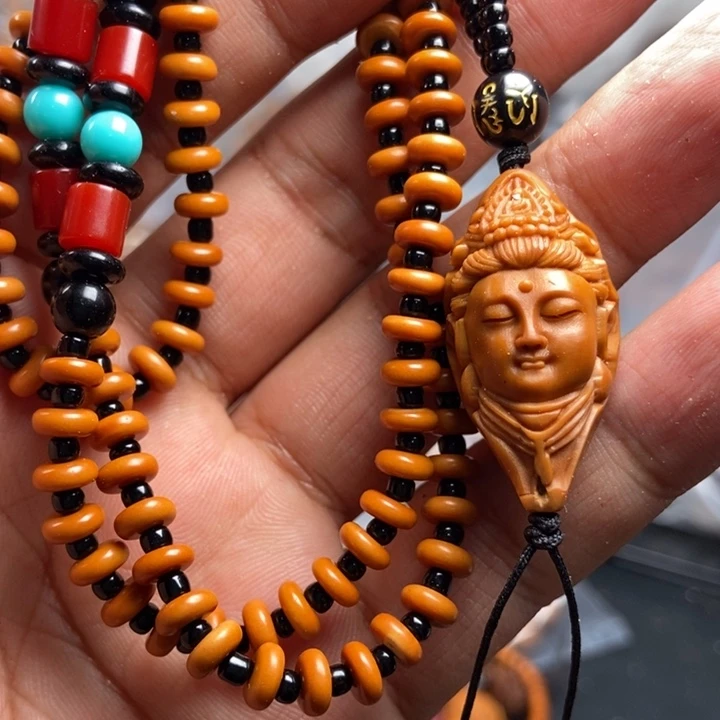 猴头核桃吊坠橄榄