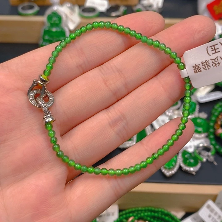 未镶嵌手链翡翠卡3