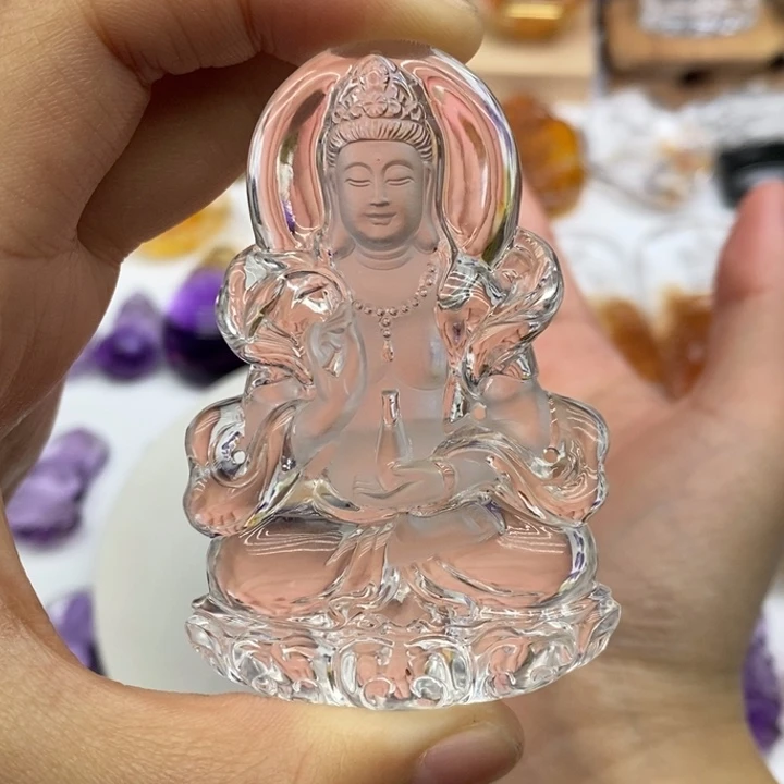 水晶颈饰未镶嵌铭*定制