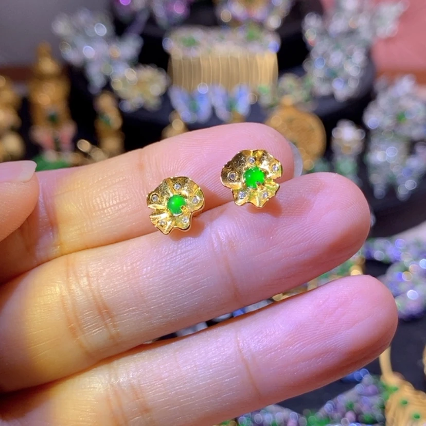 【闪购商品】银S925镶嵌挂件翡翠