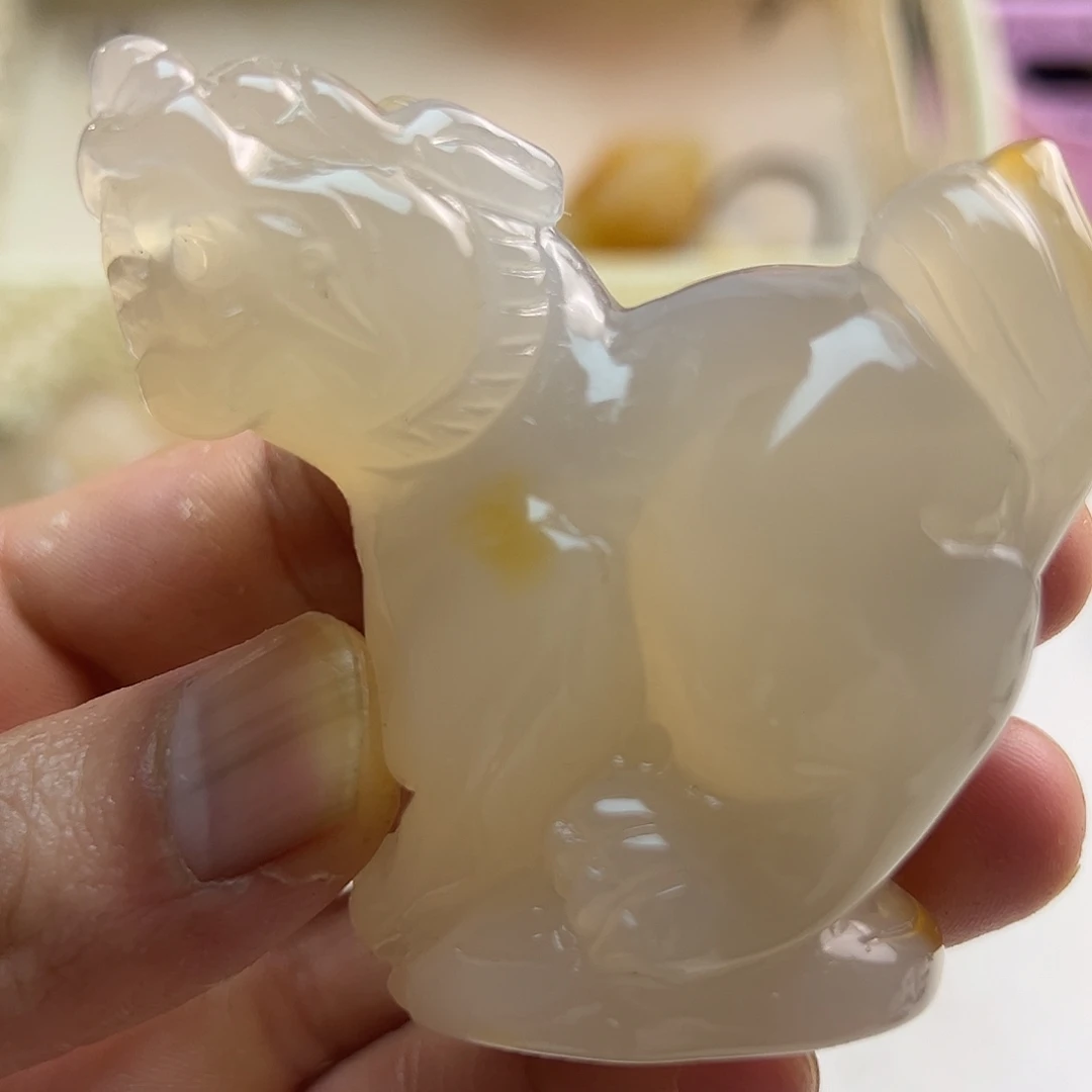 玛瑙/玉髓合金颈饰
