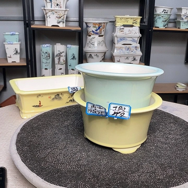 紫砂的花盆很漂亮5