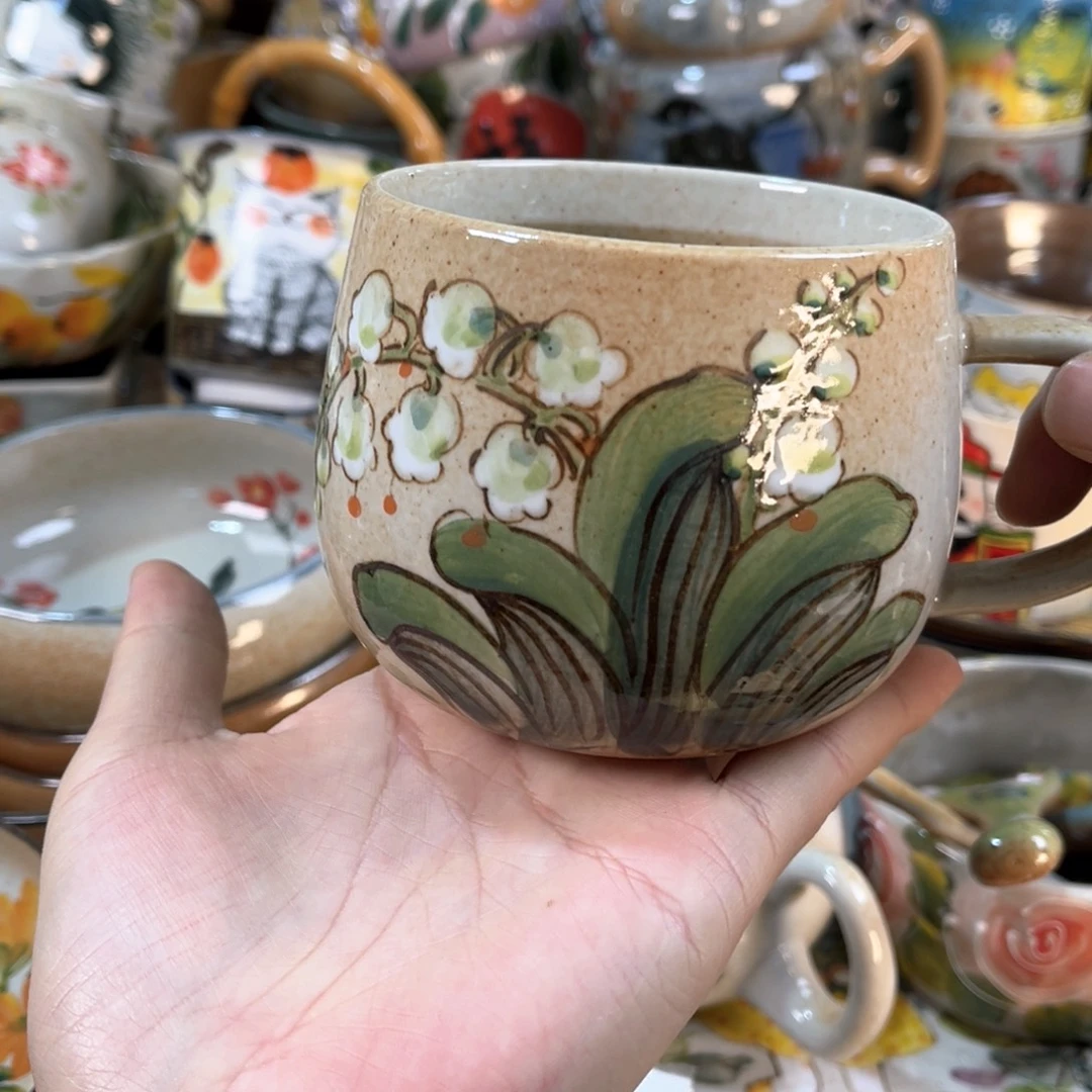 景德镇手工手绘杯
