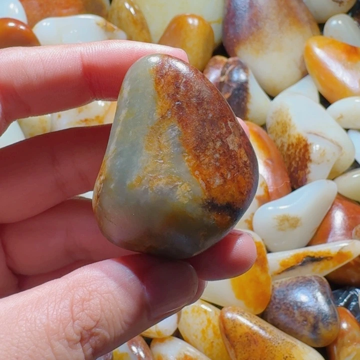 和田玉未镶嵌挂件53克