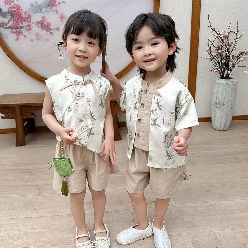 直播间扣号下单默认瑕疵接受不了别怕夏季唐装汉服中国风国学服