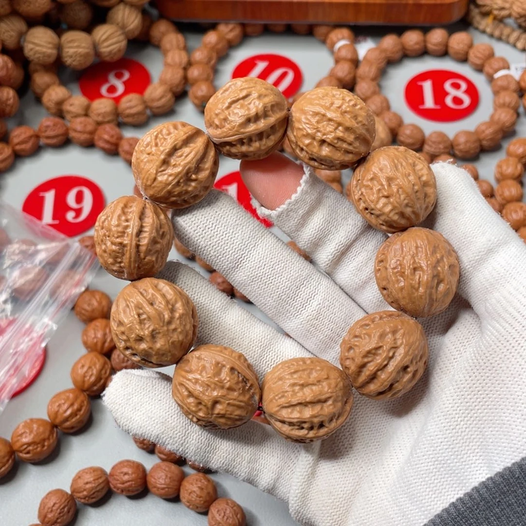 文玩核桃手串麒麟大肉球24mmA49