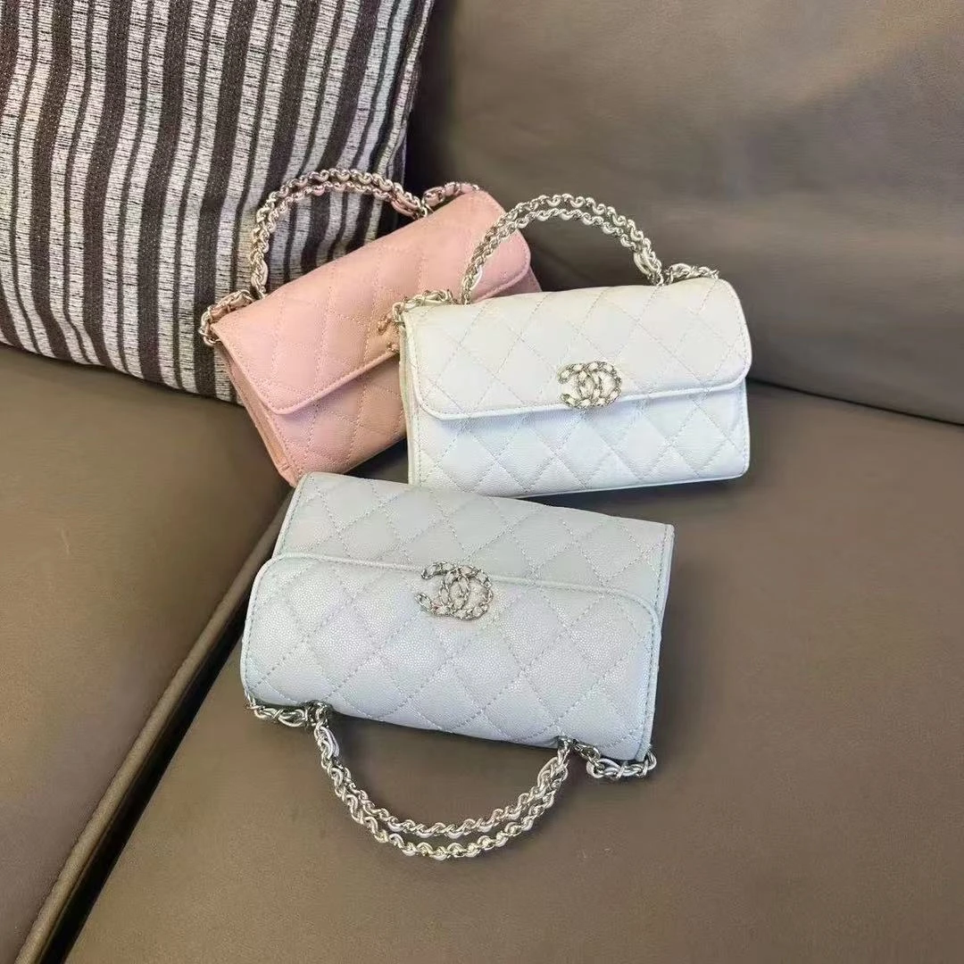 25s鱼子酱 （双层手柄） 横版新款2025手拎包单肩斜挎女包