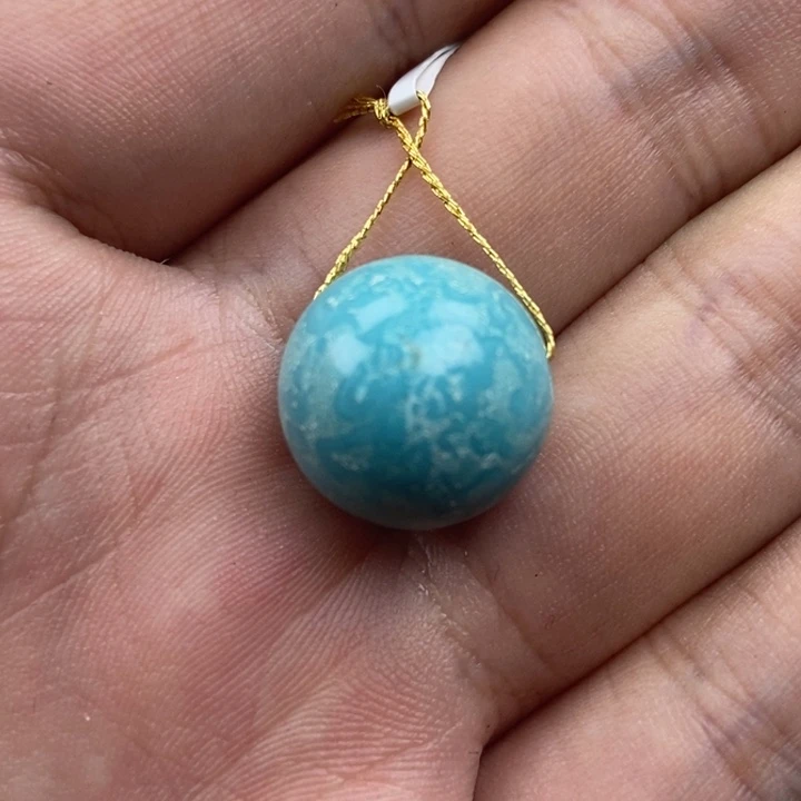 绿松石未镶嵌颈饰15.8