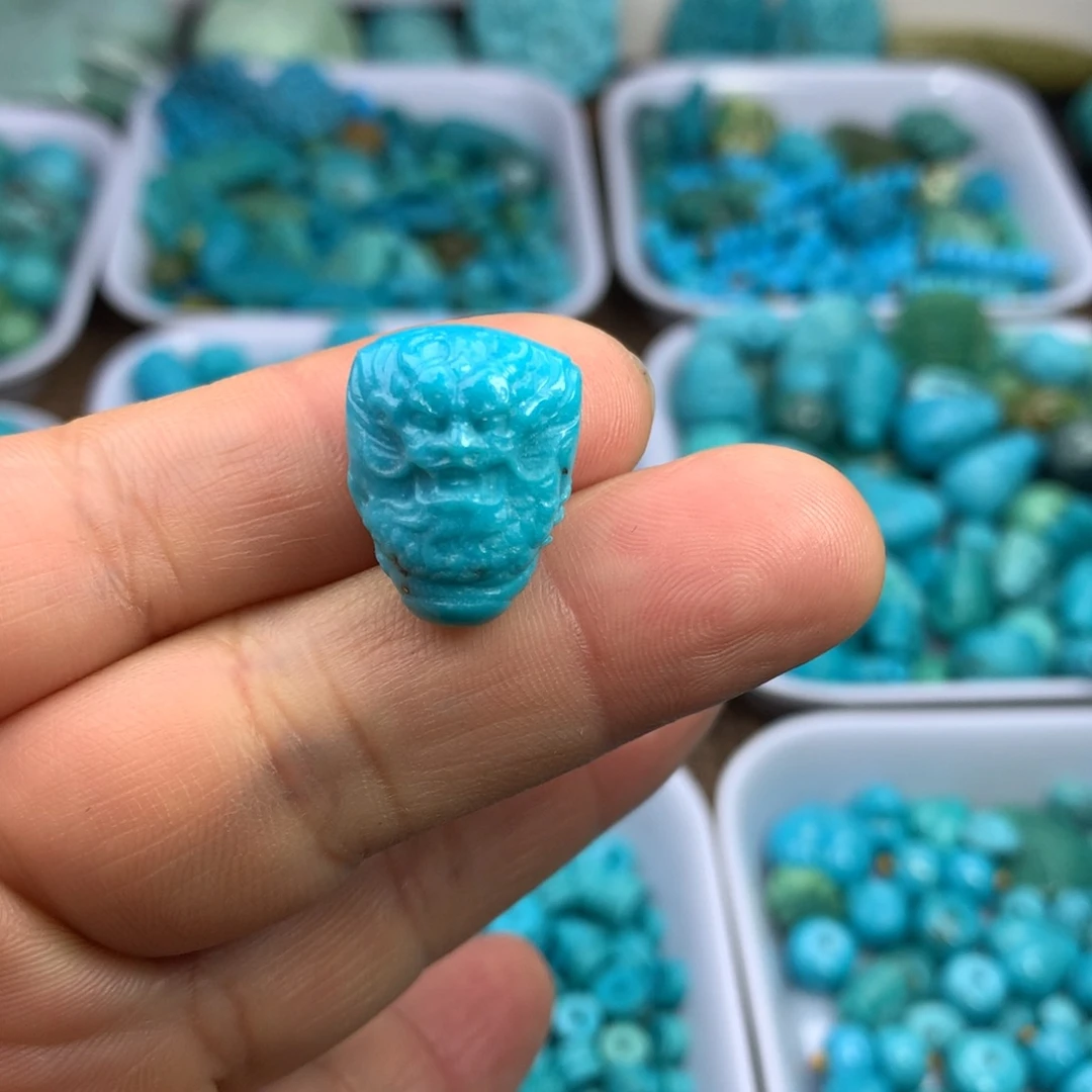 绿松石未镶嵌吊坠(不含链)