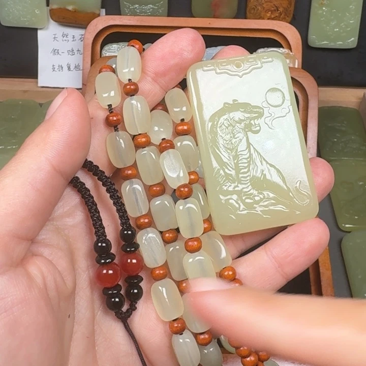 石材一物一拍生肖虎