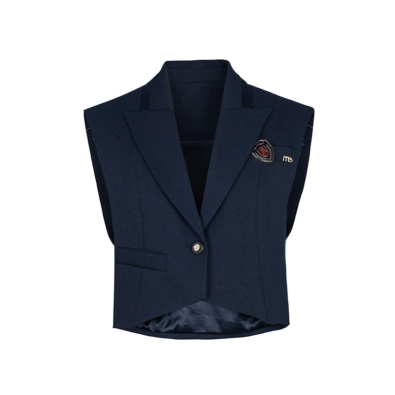 【九月专属】商场同款春秋新品精纺斜纹料百搭马甲N202A41314A