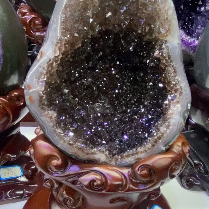 大型摆件（非配饰）紫晶未镶嵌琪