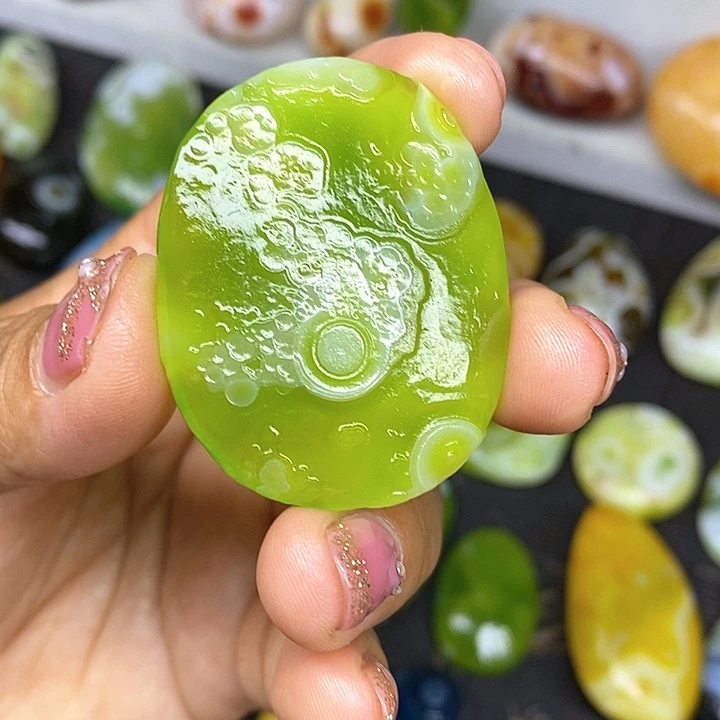 牌子无孔奇石花眼