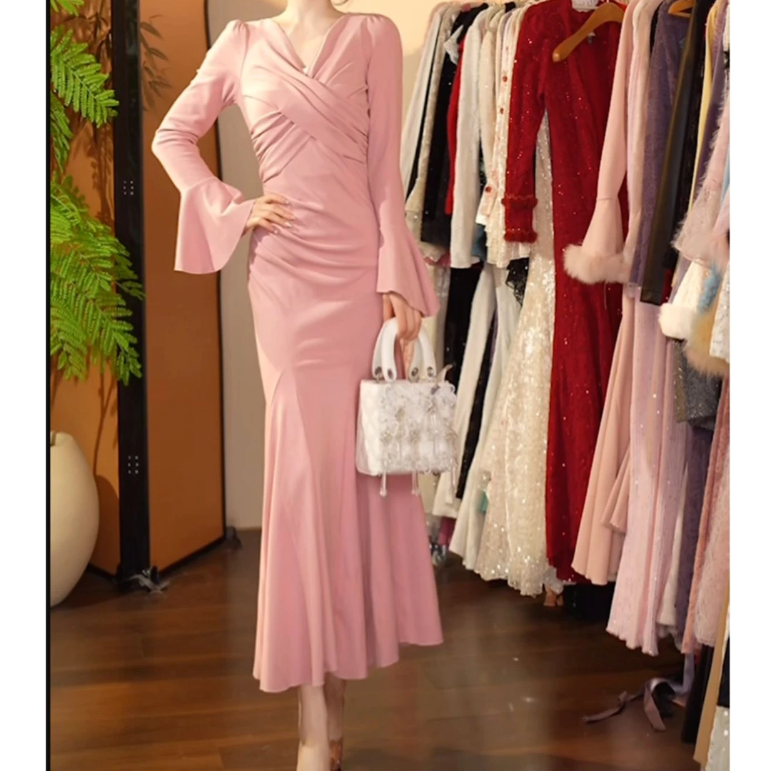 十七定制-957(蜜桃布丁)A612连衣裙