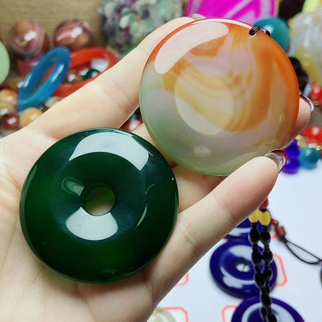 偶***逢玛瑙/玉髓未镶嵌手链