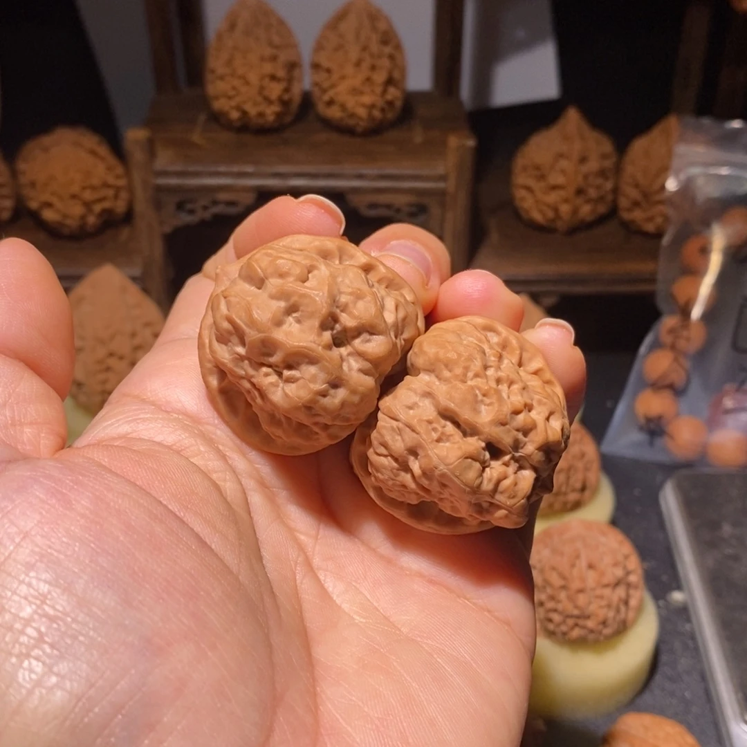 文玩核桃吊坠蛤么头37