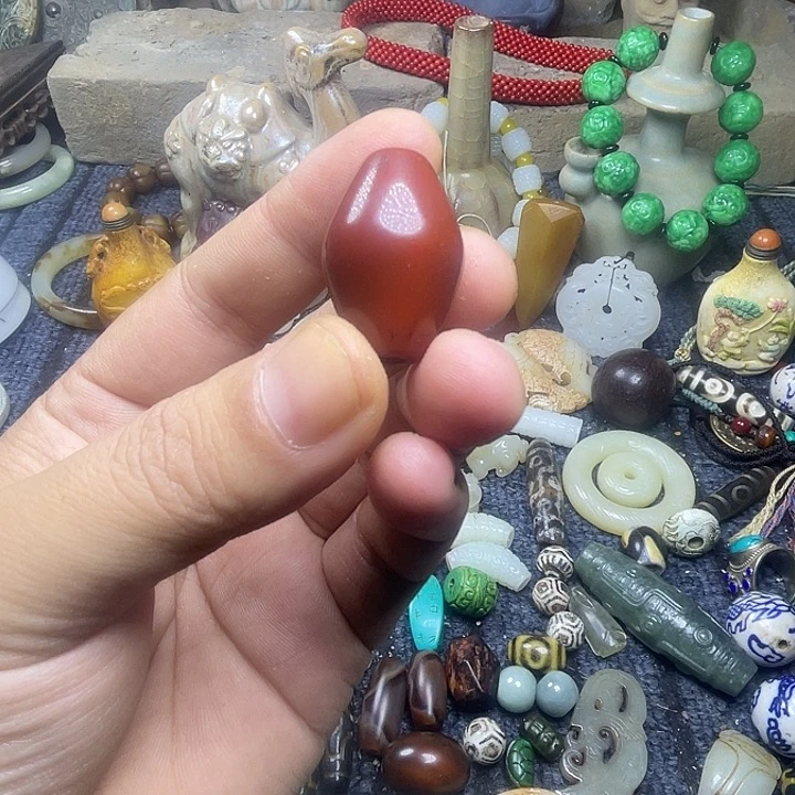 玛瑙/玉髓合金颈饰