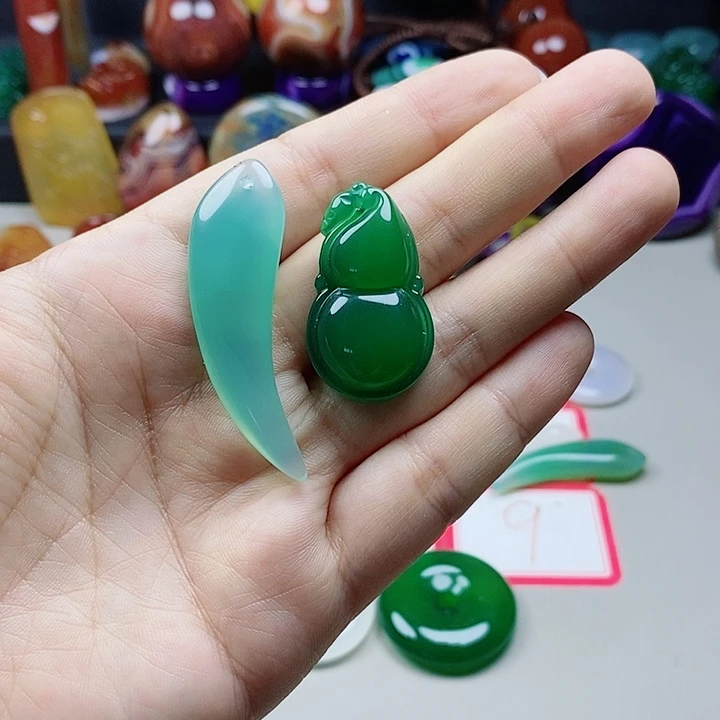 玛瑙/玉髓吊坠(不含链)未镶嵌幸****你