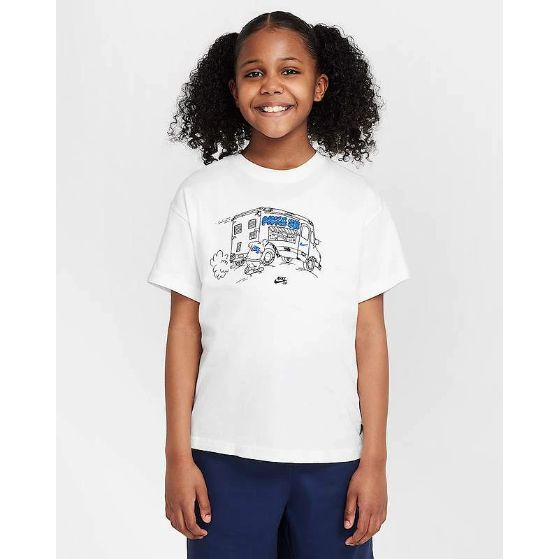 耐克（NIKE）Nike SB 大童滑板T恤HQ3226-100