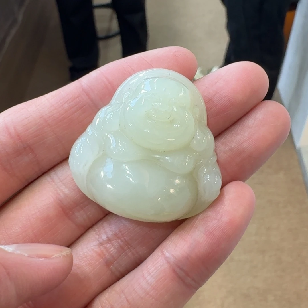 南***校和田玉未镶嵌颈饰1221残暴哥代购不退