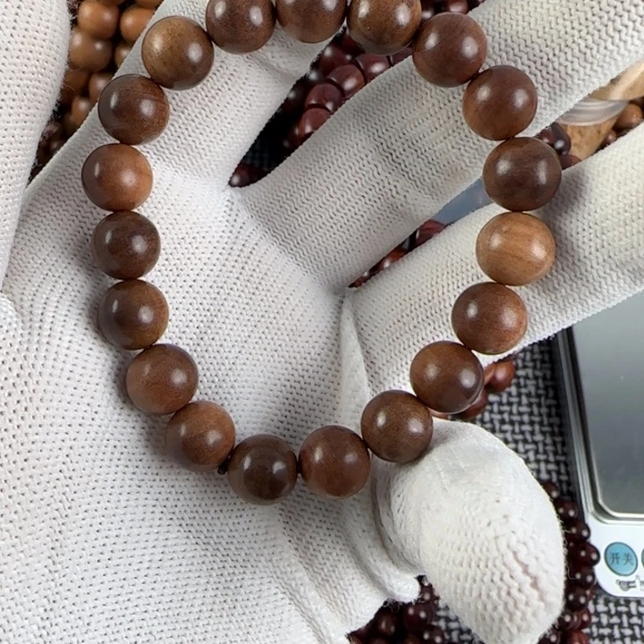 檀香木老山檀香 1.0圆珠单圈