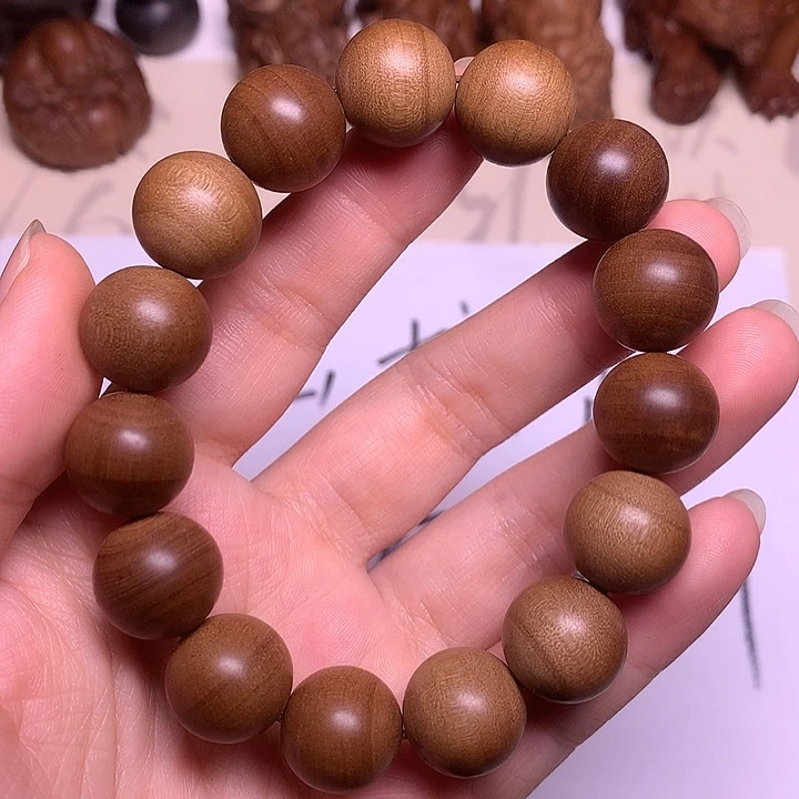 檀香木无事牌1.5单圈