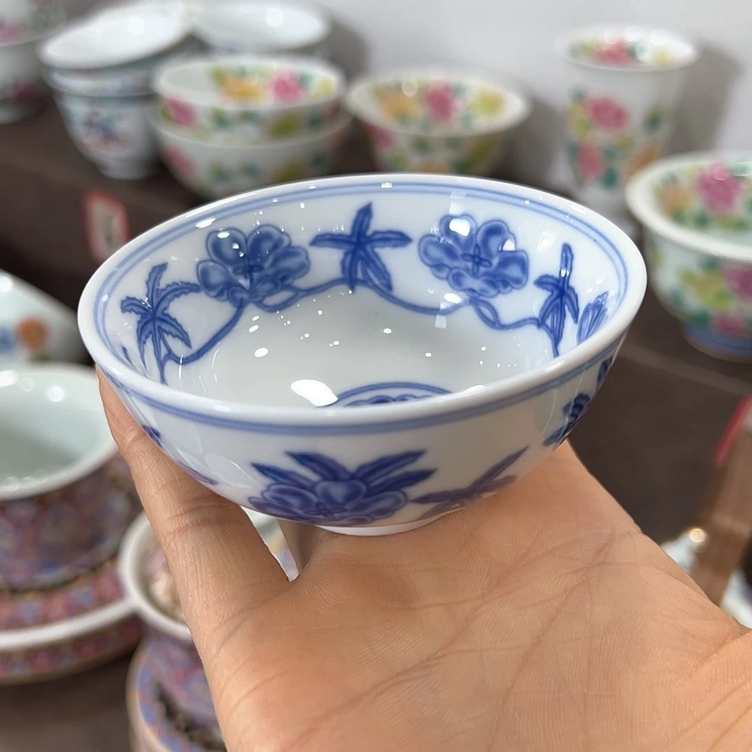 盖碗全场七景德镇景德镇景德镇窑