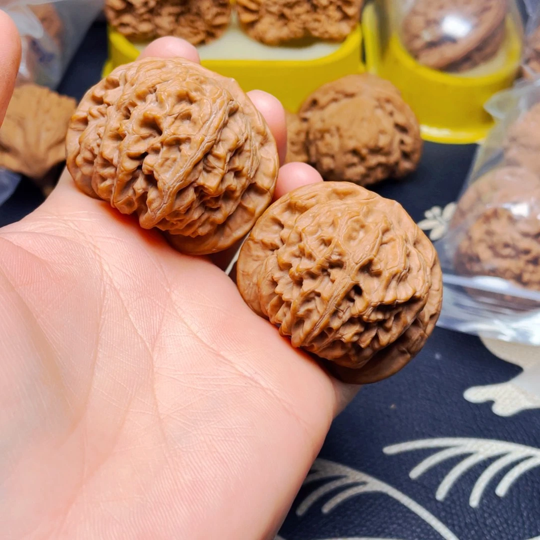 吊坠文玩核桃龙脉元宝