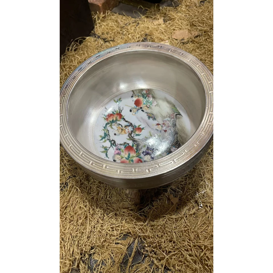 【闪购链接】白盆摆件一个